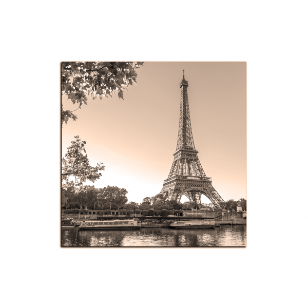 Obraz na plátně -  Eiffel Tower - čtverec